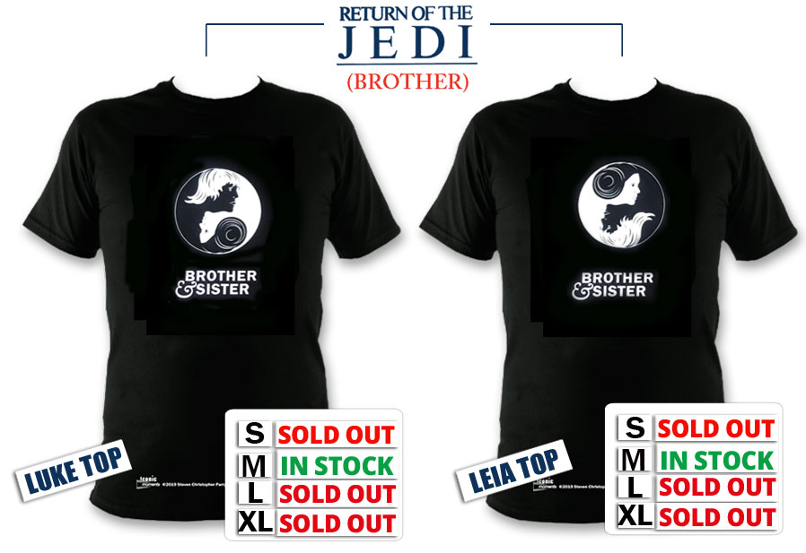 Return Of The Jedi Brother - Luke Top Leia Top T-Shirts £26.99